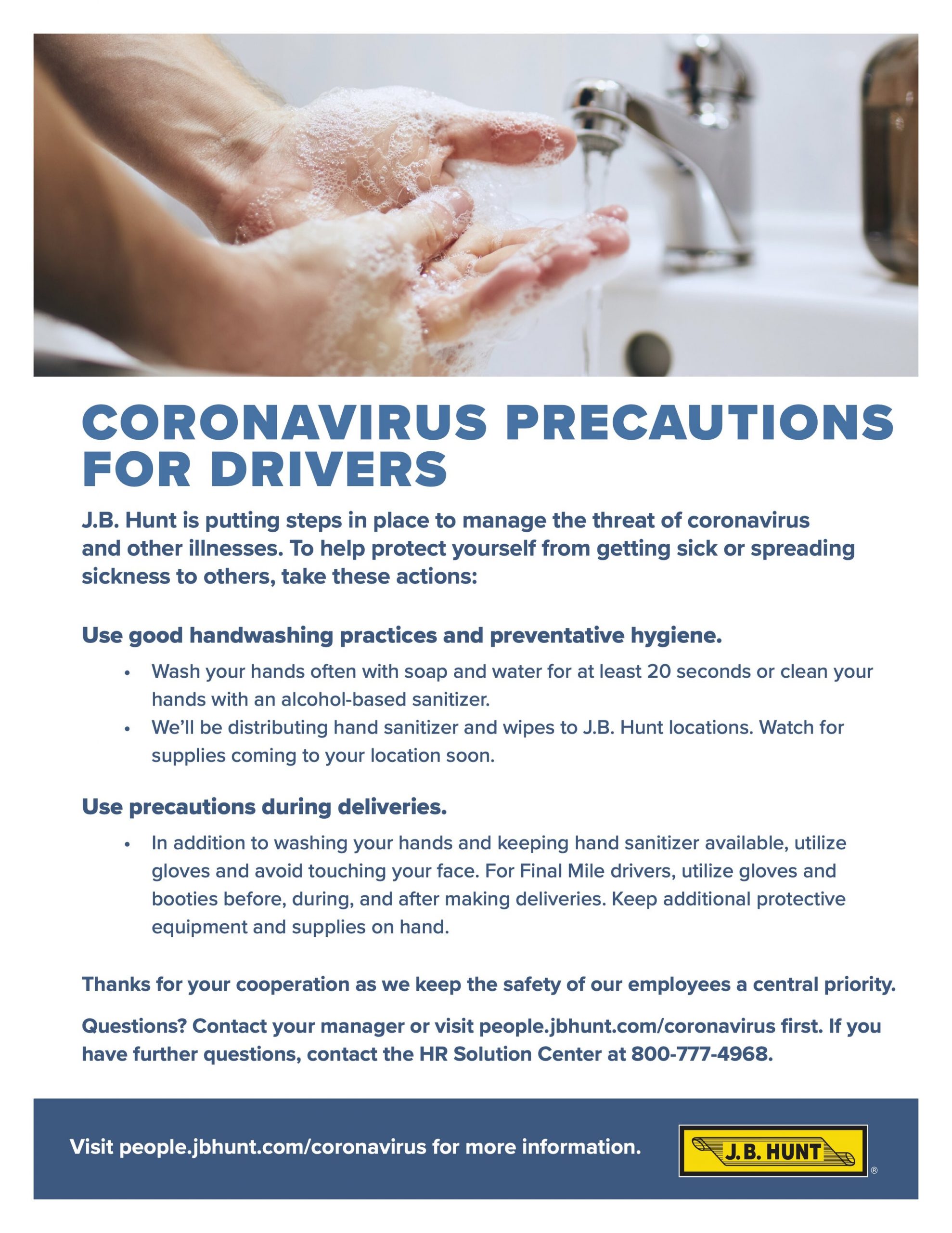 covid_jbhunt_Coronavirus+Precautions_Flyer